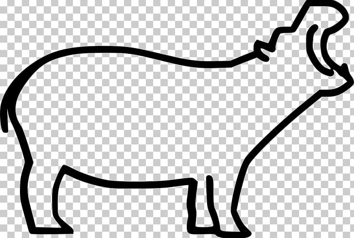 Cat Hippopotamuses Computer Icons PNG, Clipart, Animal, Animal Figure, Animals, Black, Black And White Free PNG Download