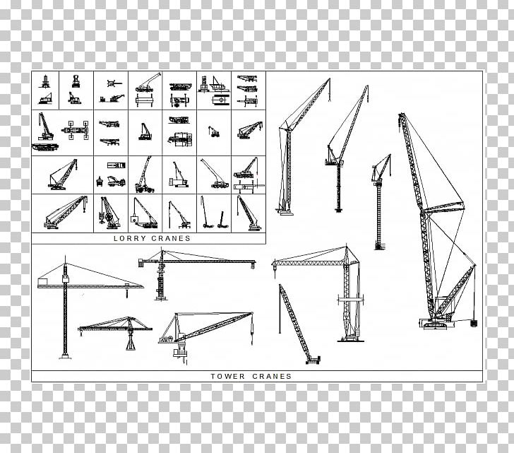 .dwg Computer-aided Design AutoCAD Crane Drawing PNG, Clipart, Aerial Work Platform, Angle, Architectural Engineering, Architecture, Area Free PNG Download