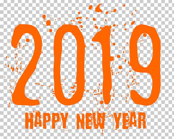 Happy New Year 2019 Transparent . PNG, Clipart, Area, Art, Brand, Graphic Design, Line Free PNG Download