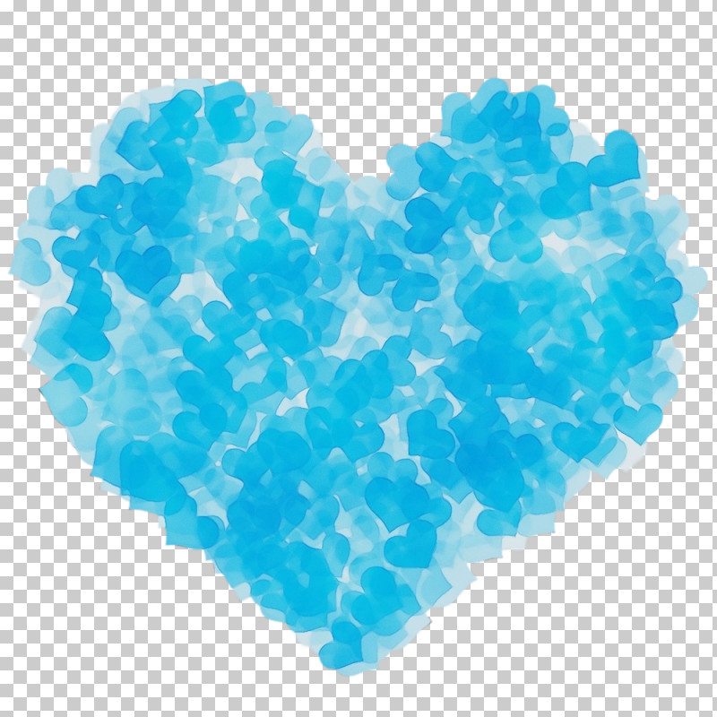 Aqua Blue Turquoise Heart Cloud PNG, Clipart, Aqua, Blue, Cloud, Heart, Meteorological Phenomenon Free PNG Download
