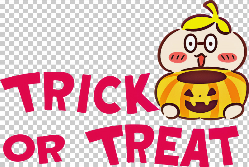TRICK OR TREAT Halloween PNG, Clipart, Cartoon, Emoticon, Geometry, Halloween, Happiness Free PNG Download