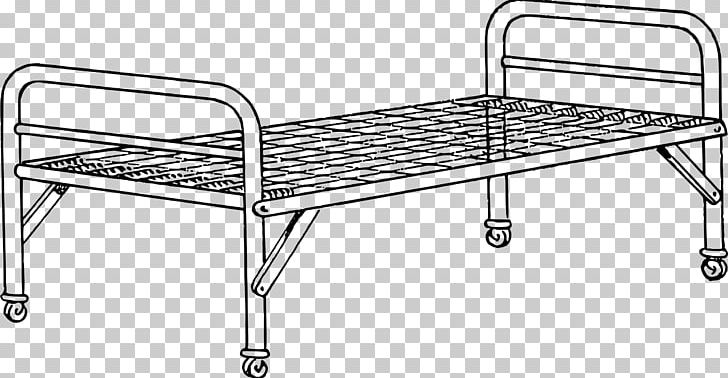 Cots Camp Beds Drawing PNG, Clipart, Angle, Automotive Exterior, Bed, Bed Frame, Black And White Free PNG Download