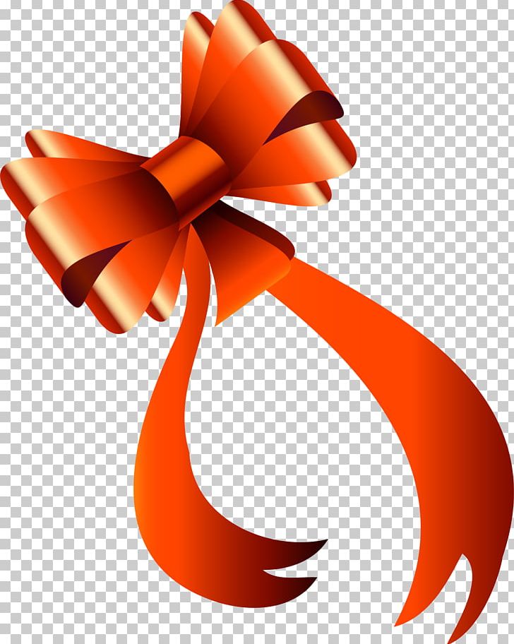 The Orange Ribbon Bow PNG, Clipart, Bow, Clip Art, Color, Decorative Pattern, Decorative Patterns Free PNG Download