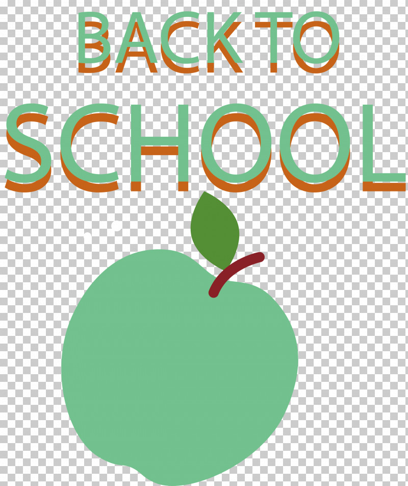 Back To School PNG, Clipart, Back To School, Fruit, Green, Leaf, Line Free PNG Download