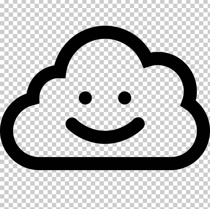 Smiley Computer Icons Cloud Computing PNG, Clipart, Black And White, Cloud Computing, Cloud Storage, Computer Icons, Desktop Wallpaper Free PNG Download