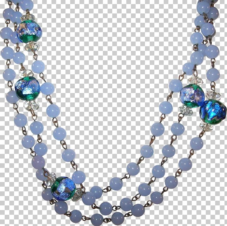 Turquoise Bead Necklace Venetian Glass Body Jewellery PNG, Clipart, Bead, Blue, Body Jewellery, Body Jewelry, Chain Free PNG Download