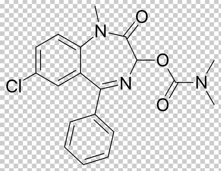 Benzodiazepine Diazepam Chemical Substance Sedative Chemistry PNG, Clipart, Angle, Area, Black And White, Chemical Formula, Chemical Structure Free PNG Download