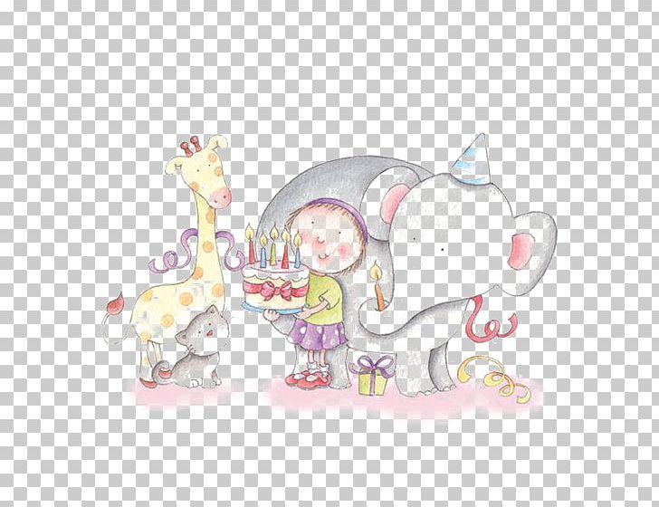 Birthday Cake Happy Birthday To You Illustration PNG, Clipart, Anime Girl, Birthday Card, Birthday Invitation, Cake, Cartoon Free PNG Download