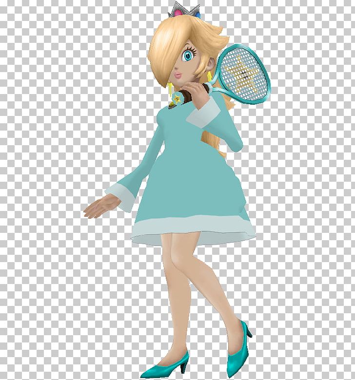 Mario Tennis Open Mario Bros. Rosalina PNG, Clipart, Anime, Art, Cartoon, Clothing, Doll Free PNG Download