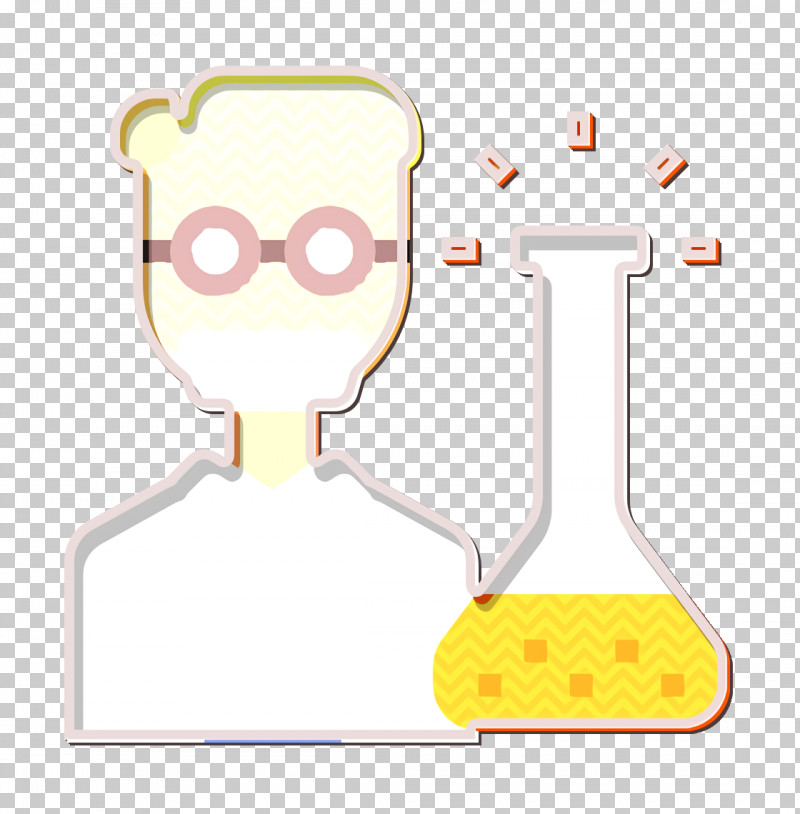 Chemist Icon Career Icon PNG, Clipart, Career Icon, Cartoon, Chemist Icon, Yellow Free PNG Download