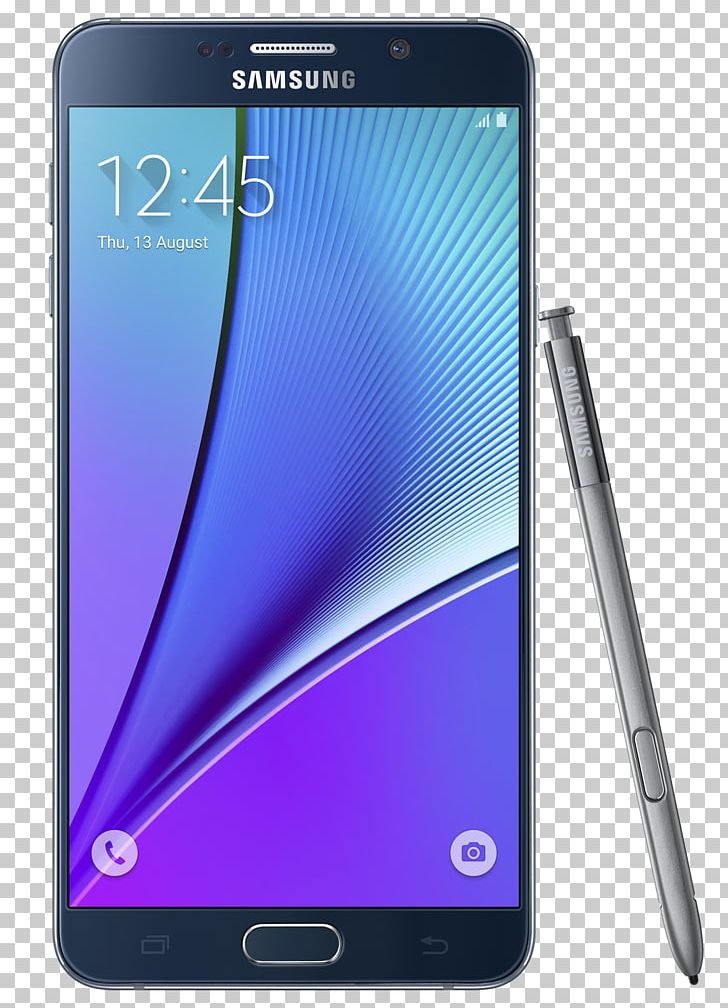 Samsung Galaxy Note 5 Smartphone Telephone Android PNG, Clipart, Android, Electric Blue, Electronic Device, Gadget, Lte Free PNG Download