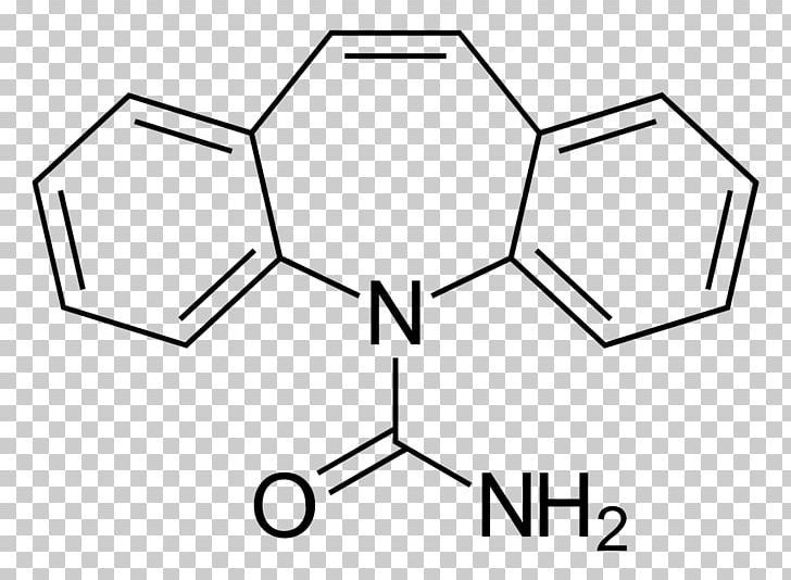 Tetracyclic Antidepressant Dibenzazepine Carbamazepine Chemical Compound PNG, Clipart, Angle, Area, Black, Black And White, Carbamazepine Free PNG Download