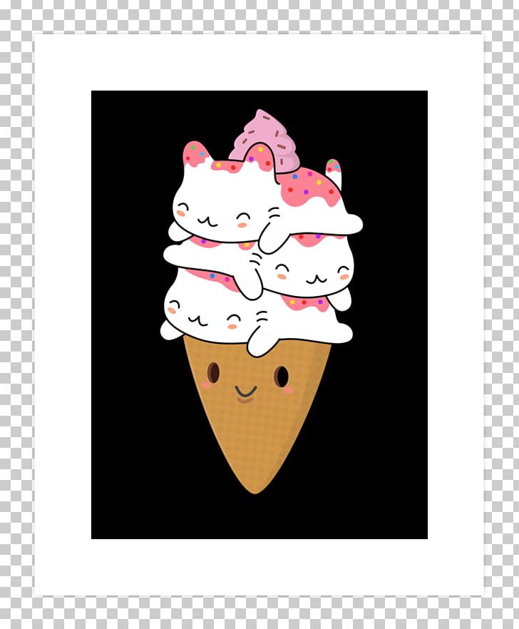 Ice Cream Cones T Shirt Cat Hoodie Png Clipart Animal Anime