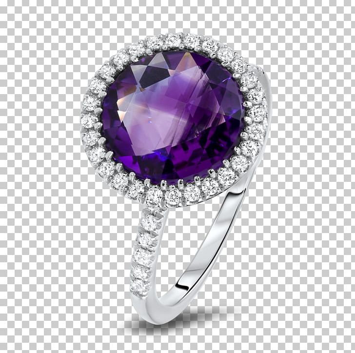 Amethyst Diamond Color Earring PNG, Clipart, Amethyst, Blue Nile, Body Jewelry, Carat, Color Free PNG Download