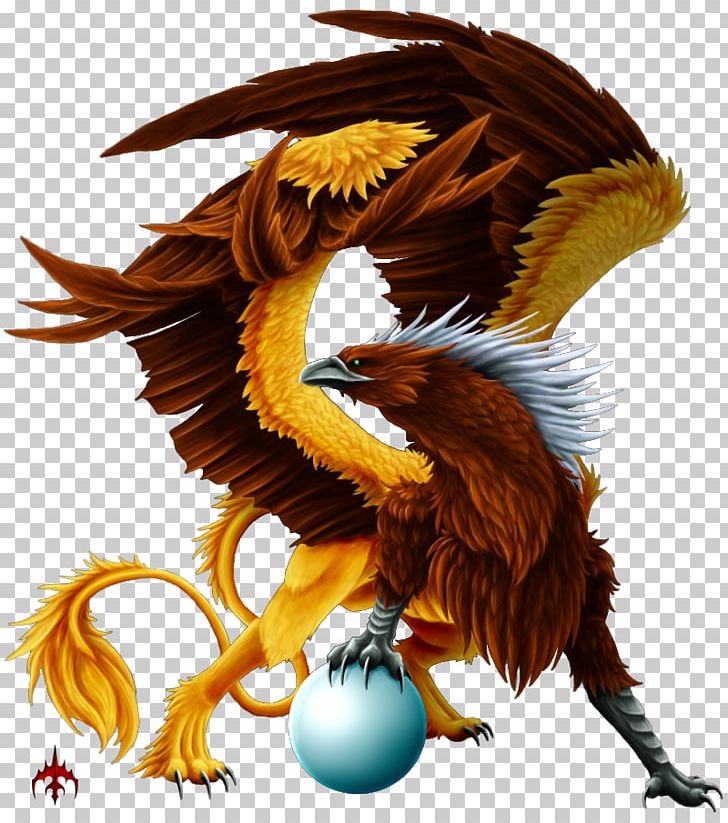 Griffin Eagle Legendary Creature Dragon Lion PNG, Clipart, Animal, Bald Eagle, Basilisk, Beak, Bestiary Free PNG Download