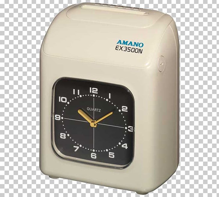Time & Attendance Clocks Machine Amano Corporation Product Office Supplies PNG, Clipart, Alarm Clock, Clock, Hardware, Machine, Mail Order Free PNG Download
