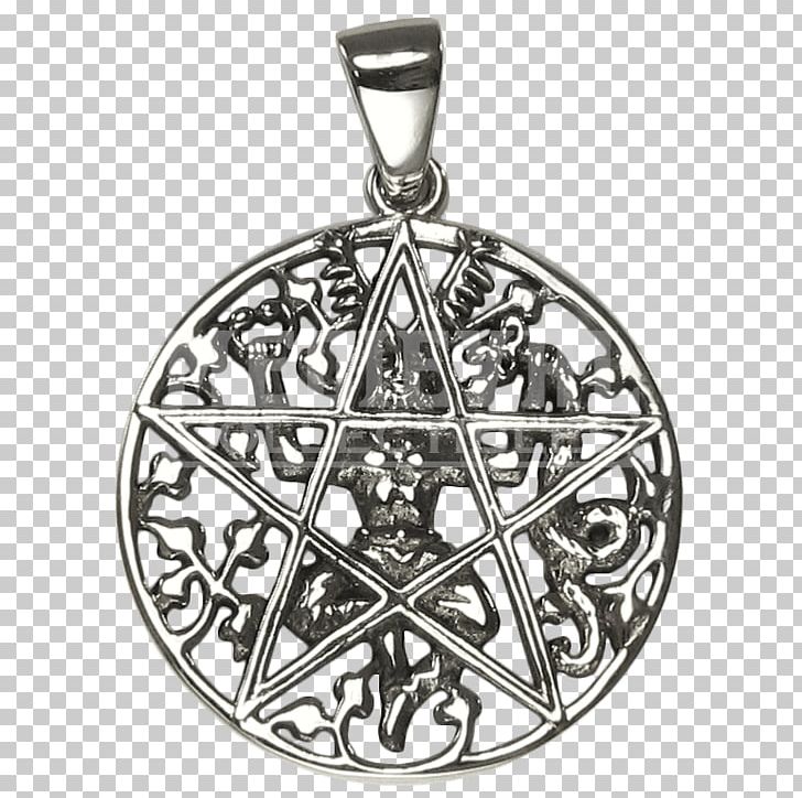 Locket Silver Charms & Pendants Cernunnos Pentacle PNG, Clipart, Amulet, Black And White, Body Jewelry, Cernunnos, Charms Pendants Free PNG Download