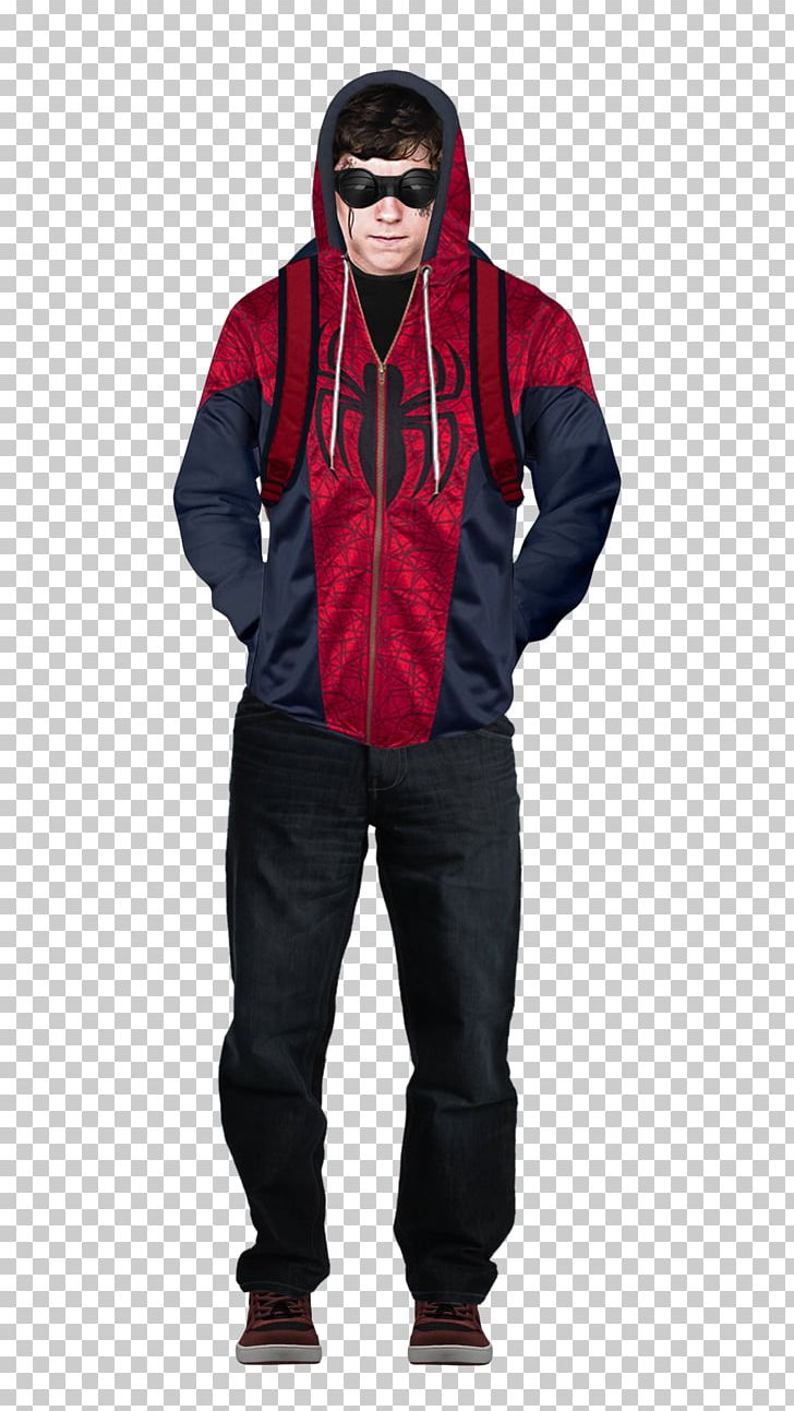 Spider-Man: Homecoming Hoodie Outerwear Symbiote PNG, Clipart, Captain America Civil War, Comic Book, Costume, Heroes, Hood Free PNG Download