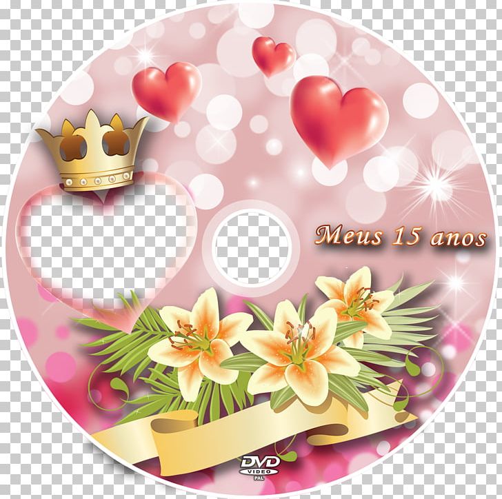 Compact Disc DVD Floral Design PNG, Clipart, 15 Anos, Art, Birthday, Compact Disc, Creativity Free PNG Download