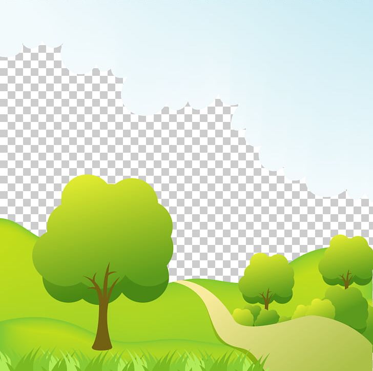 Euclidean Landscape Illustration PNG, Clipart, Art, Cartoon, Cloud, Computer Wallpaper, Daytime Free PNG Download