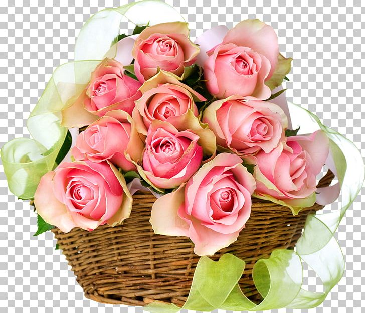 Rose Flower Bouquet Basket Pink Flowers PNG, Clipart, Artificial Flower, Bouquet Of Flowers, Color, Cut Flowers, Desktop Wallpaper Free PNG Download