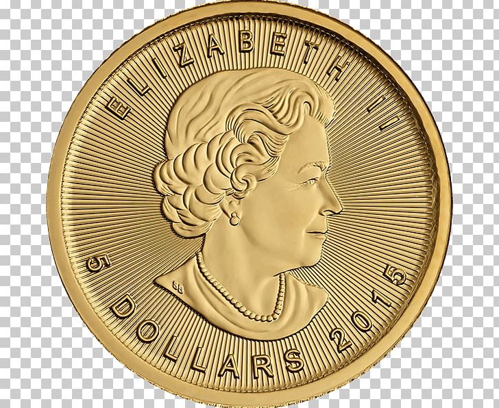 Canadian Gold Maple Leaf Bullion Coin Ounce PNG, Clipart,  Free PNG Download