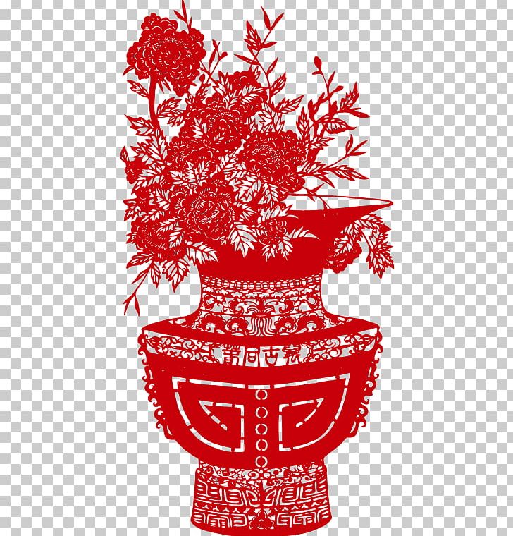 Budaya Tionghoa Chinese Paper Cutting Papercutting Moutan Peony PNG, Clipart, Area, Art, Black And White, Budaya Tionghoa, Chinese New Year Free PNG Download