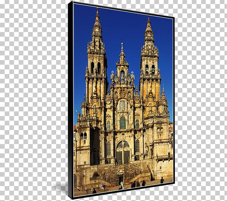 Cathedral Of Santiago De Compostela Gallery Wrap Spire Martín De Tours PNG, Clipart, Abbey, Architecture, Art, Basilica, Building Free PNG Download