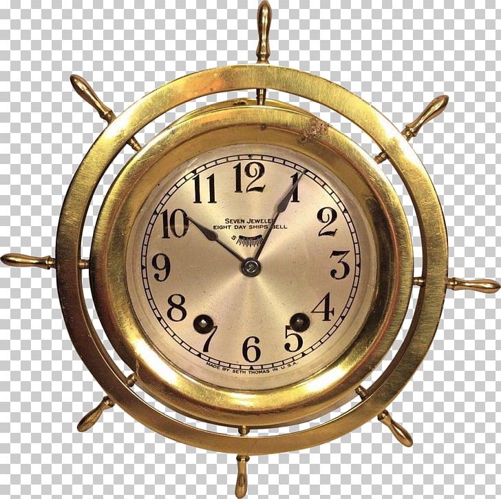 Clock Ship's Bell Ship's Wheel Brass PNG, Clipart, Aiguille, Alarm Clock, Alarm Clocks, Brass, Bronze Free PNG Download