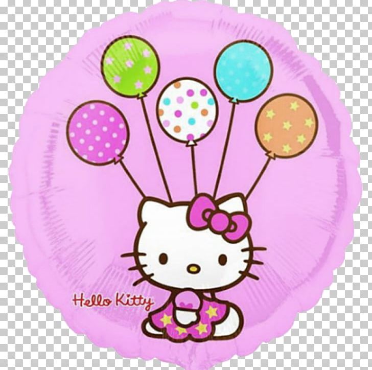 Hello Kitty Balloon Birthday Party Cloth Napkins PNG, Clipart, Balloon, Birthday, Character, Circle, Cloth Napkins Free PNG Download