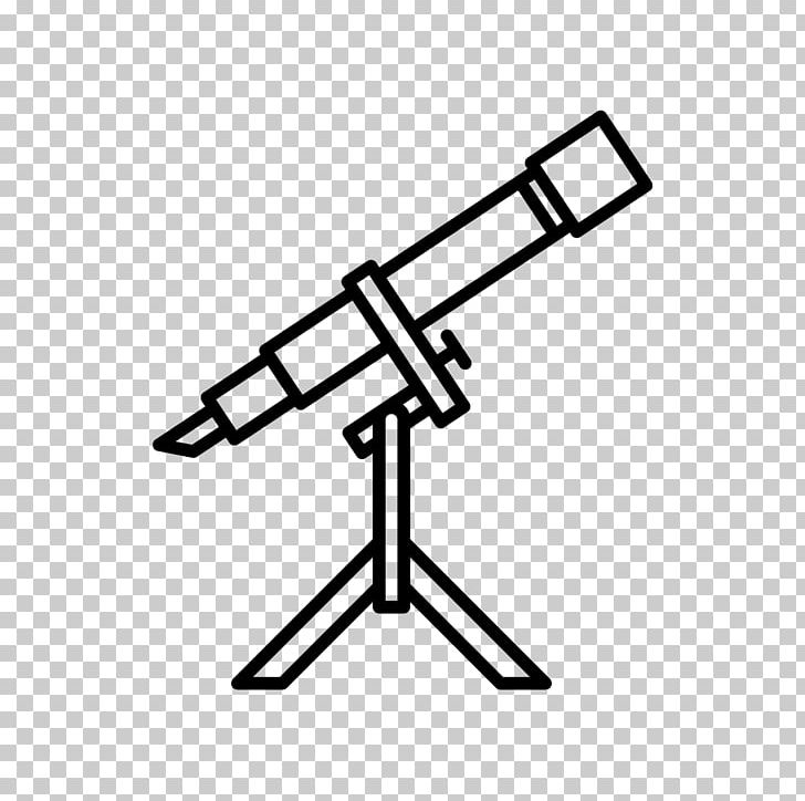 Telescope Computer Icons PNG, Clipart, Angle, Area, Black, Black And White, Computer Icons Free PNG Download