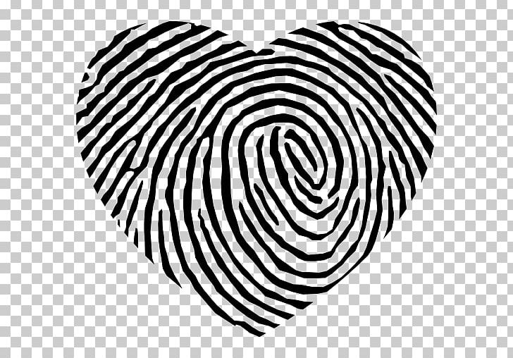 Fingerprint Heart Shape Thumb PNG, Clipart, Black And White, Circle, Computer Icons, Finger, Fingerprint Free PNG Download