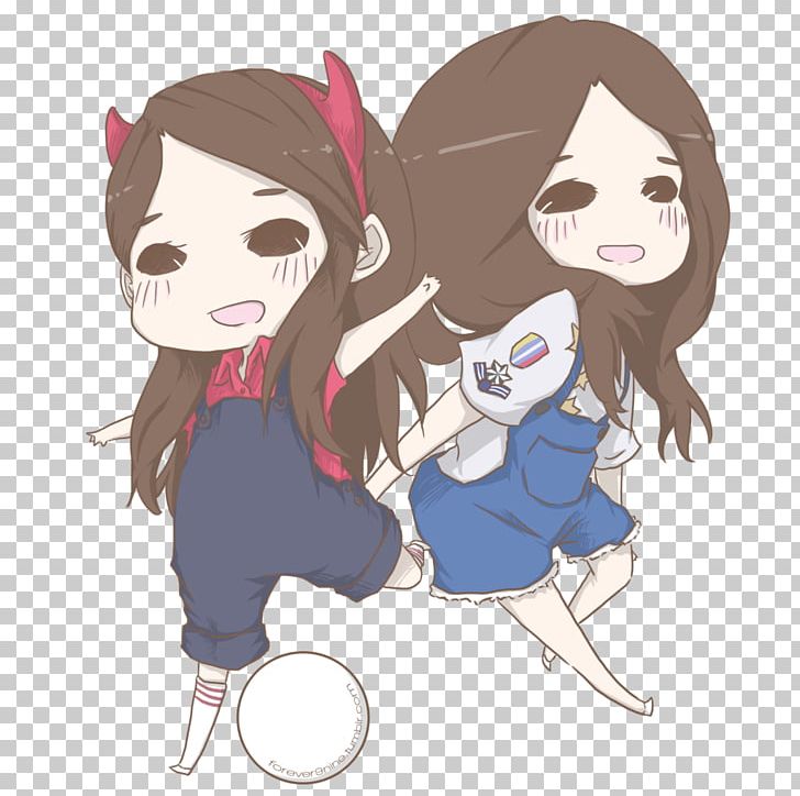 Flyers Girls' Generation Black Hair Pants PNG