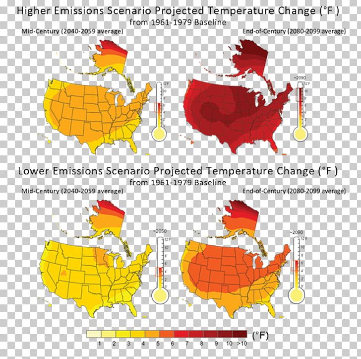 Global Warming Map Climate Change U.S. State PNG, Clipart, Area, Climate, Climate Change, Diagram, Geographic Information System Free PNG Download