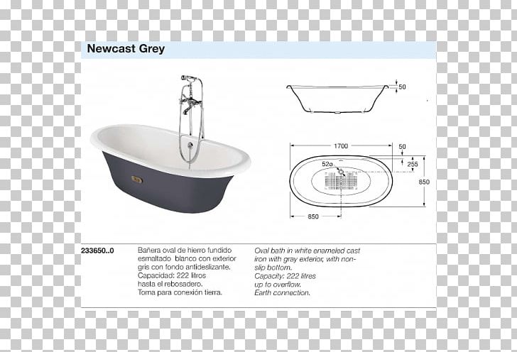 Roca Bathtub Cast Iron Plumbing Fixtures Bathroom PNG, Clipart, Angle, Bathroom, Bathroom Sink, Bathtub, Berogailu Free PNG Download