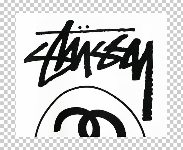 T-shirt Stüssy Streetwear Logo The Hundreds PNG, Clipart, Angle, Area, Black, Black And White, Brand Free PNG Download