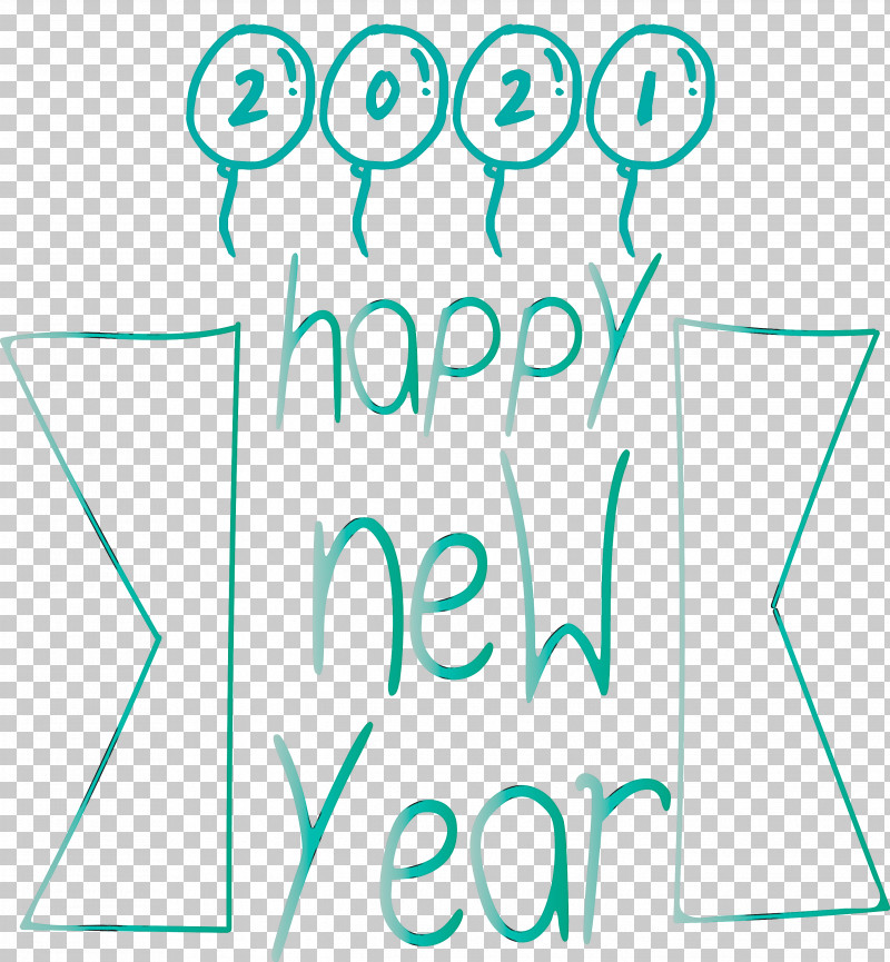 Happy New Year 2021 2021 New Year PNG, Clipart, 2021 New Year, Diagram, Happiness, Happy New Year 2021, Line Art Free PNG Download