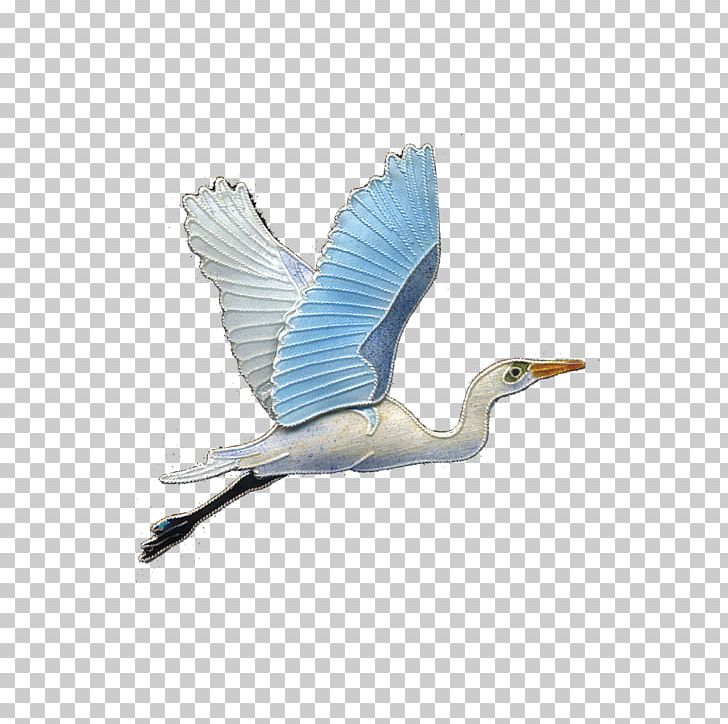 Bird Great Egret Jewellery Pelecaniformes PNG, Clipart, Animals, Beak, Bird, Ciconiiformes, Cloisonne Free PNG Download