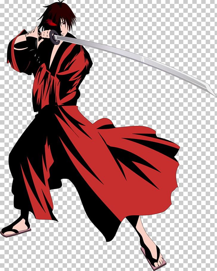 Download Himura Kenshin Samurai Warrior Royalty-Free Stock Illustration  Image - Pixabay