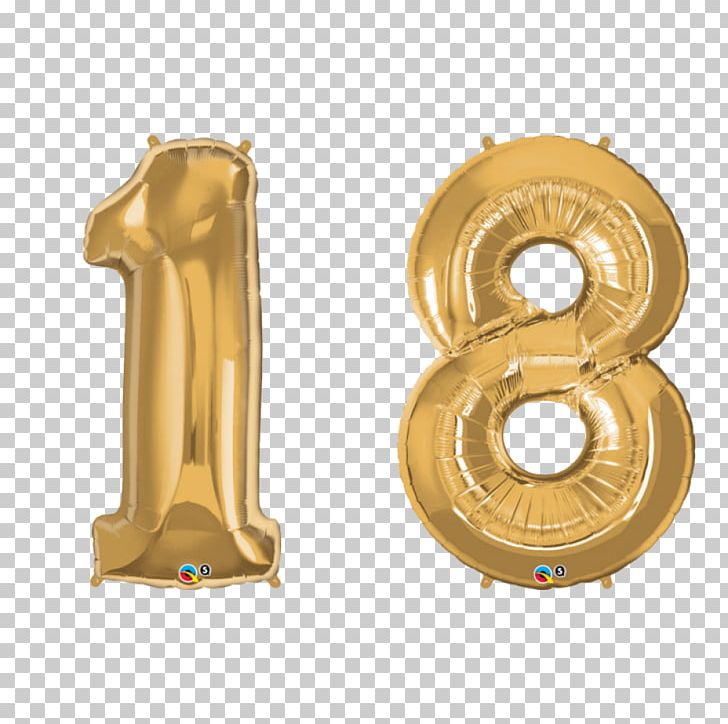 Balloon Gold Number Shape Quantity PNG, Clipart, Atmosphere Of Earth, Balloon, Birthday, Brass, Foil Free PNG Download