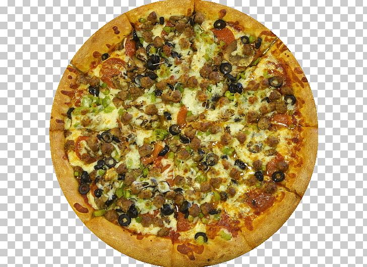 California-style Pizza Sicilian Pizza Vegetarian Cuisine Big Nick's Pizza PNG, Clipart,  Free PNG Download