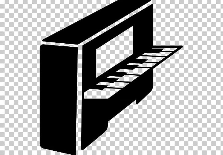 Piano Musical Instruments Musical Keyboard PNG, Clipart, Angle, Black And White, Computer Icons, Electronic Instrument, Furniture Free PNG Download