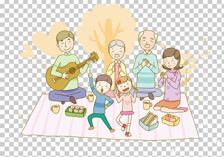 Drawing Picnic Stock Photography Illustration PNG, Clipart, Cartoon, Cartoon Characters, Child, Colours, Decorative Free PNG Download