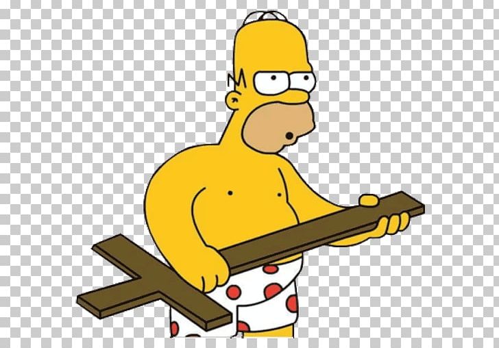 Homer Simpson Bart Simpson Lisa Simpson Treehouse Of Horror IV Computer Icons PNG, Clipart, Angle, Artwork, Bart Simpson, Beak, Bird Free PNG Download