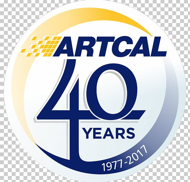 Artcal Graphics & Screen Printing Inc Label Logo Brand PNG, Clipart, 40 Years, Area, Banner, Brand, Circle Free PNG Download