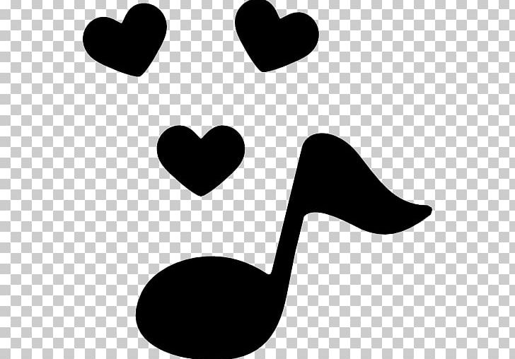 Musical Note Love Song PNG, Clipart, Artwork, Beak, Black And White, Computer Icons, Download Free PNG Download