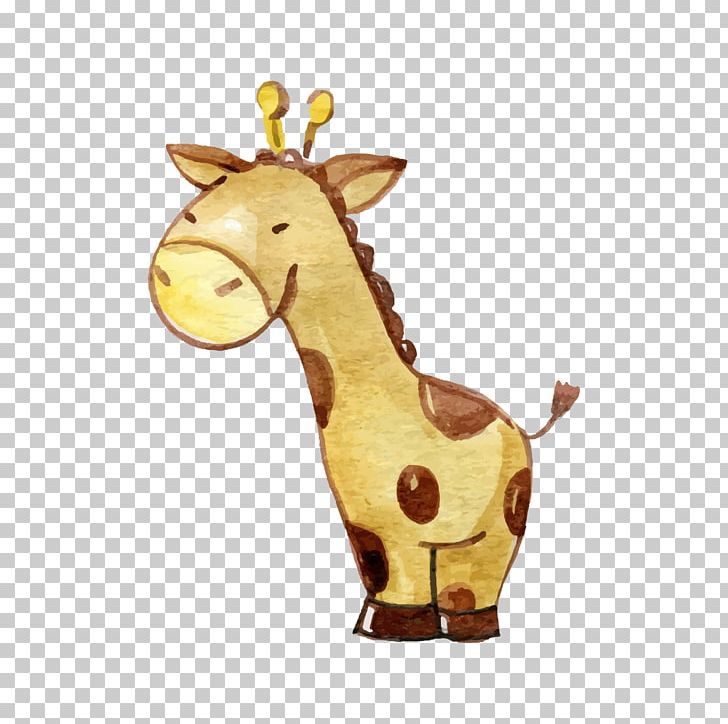 Northern Giraffe Watercolor Painting PNG, Clipart, Animal, Animals, Giraffe, Lovely, Mammal Free PNG Download