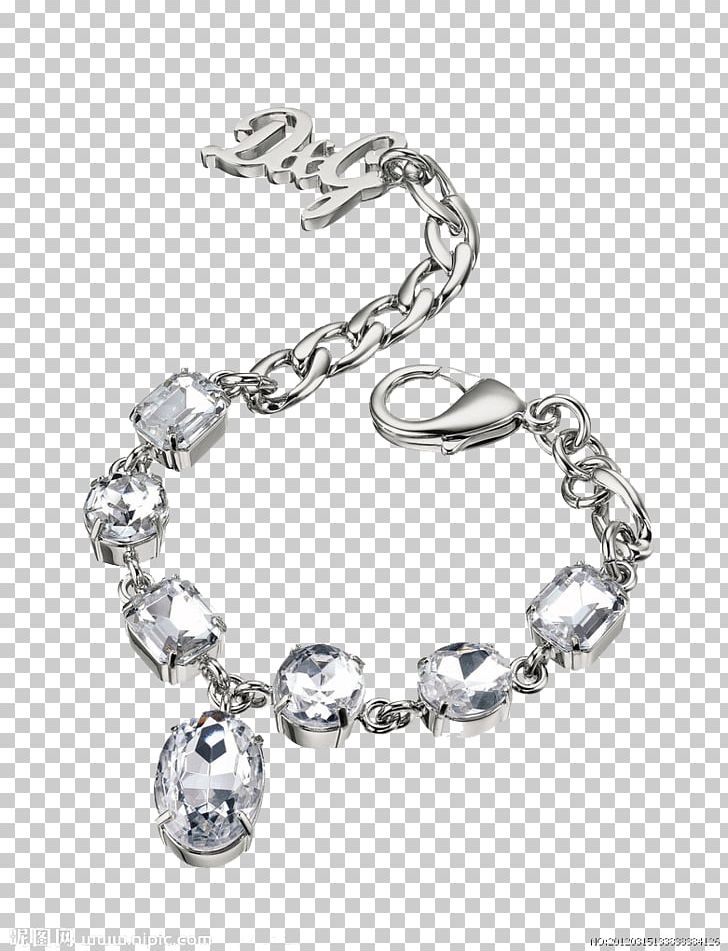 Bracelet Diamond Chain Necklace PNG, Clipart, Bracelet, Chain, Chains, Designer, Diamond Free PNG Download