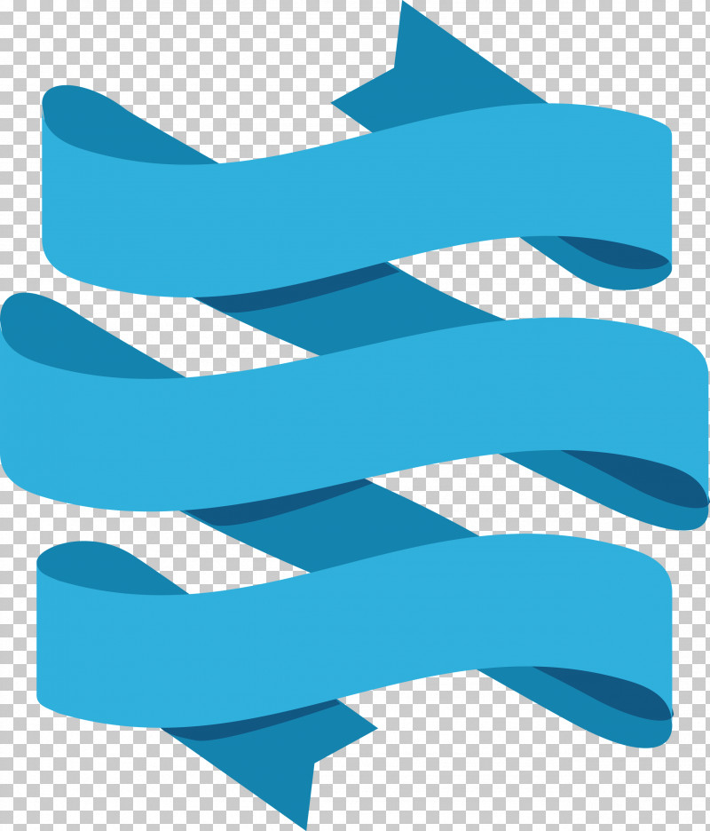 Ribbon Multiple Ribbon PNG, Clipart, Aqua, Azure, Blue, Electric Blue, Line Free PNG Download