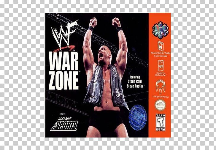 WWF War Zone Nintendo 64 PlayStation WWF Attitude WCW/nWo Revenge PNG, Clipart, Advertising, Arm, Boxing Glove, Brand, Game Free PNG Download